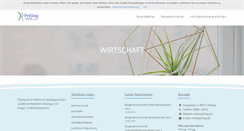 Desktop Screenshot of gewerbe.peiting.de