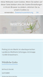 Mobile Screenshot of gewerbe.peiting.de